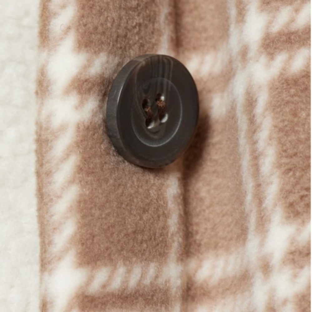 Centigrade Bonded Sherpa Lined Plaid Jacket. Brand new. Never worn. - Picture 6 of 13